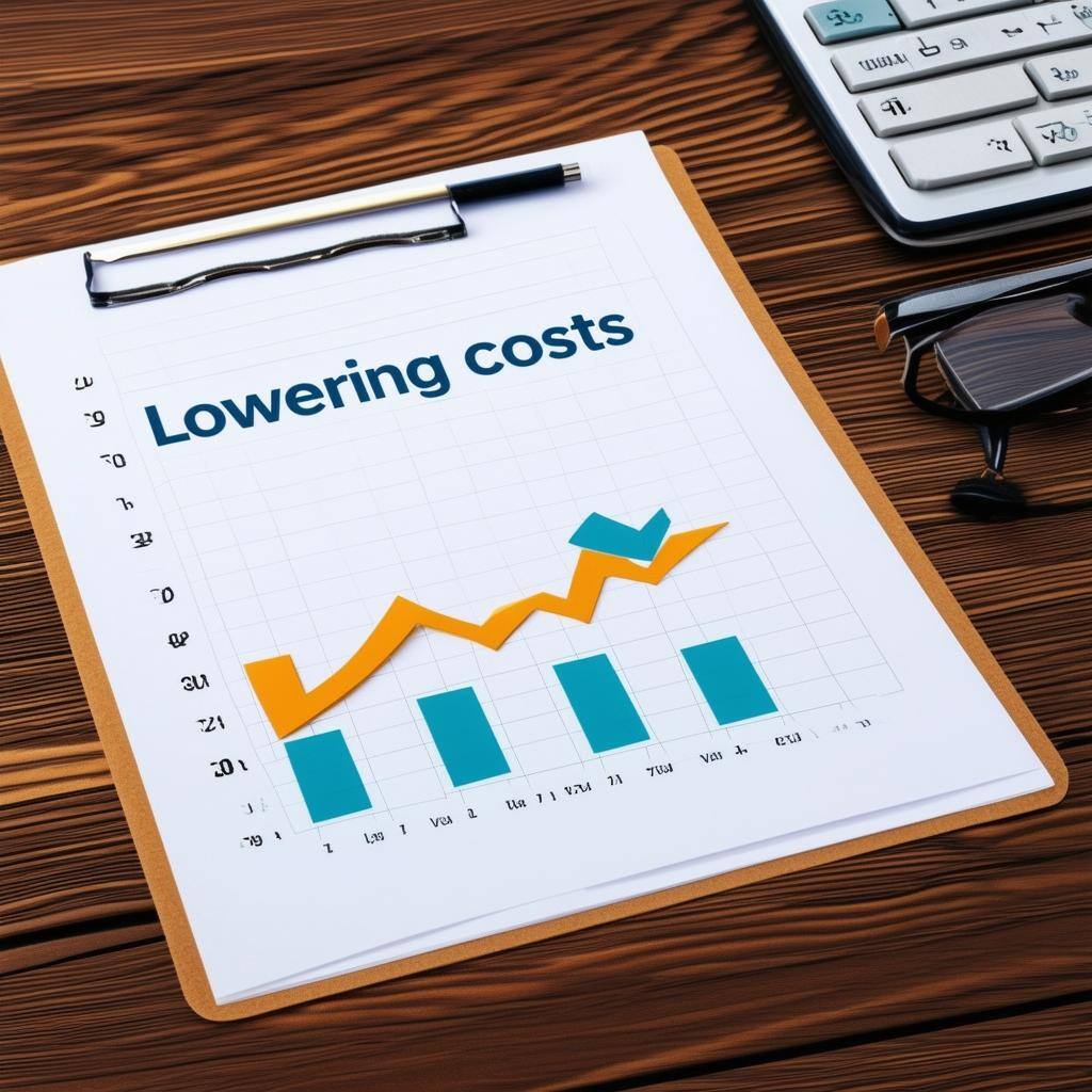 lowering costs graph report